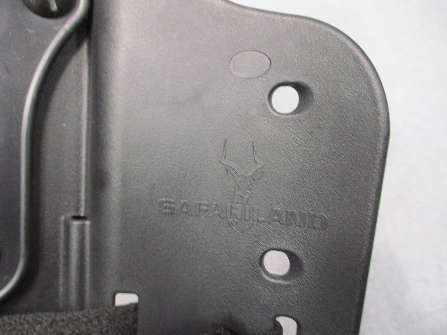 Safariland 6004UFA-SP6 Drop Leg Shroud QLS 22 568BL Paddle 745BL Clip Black