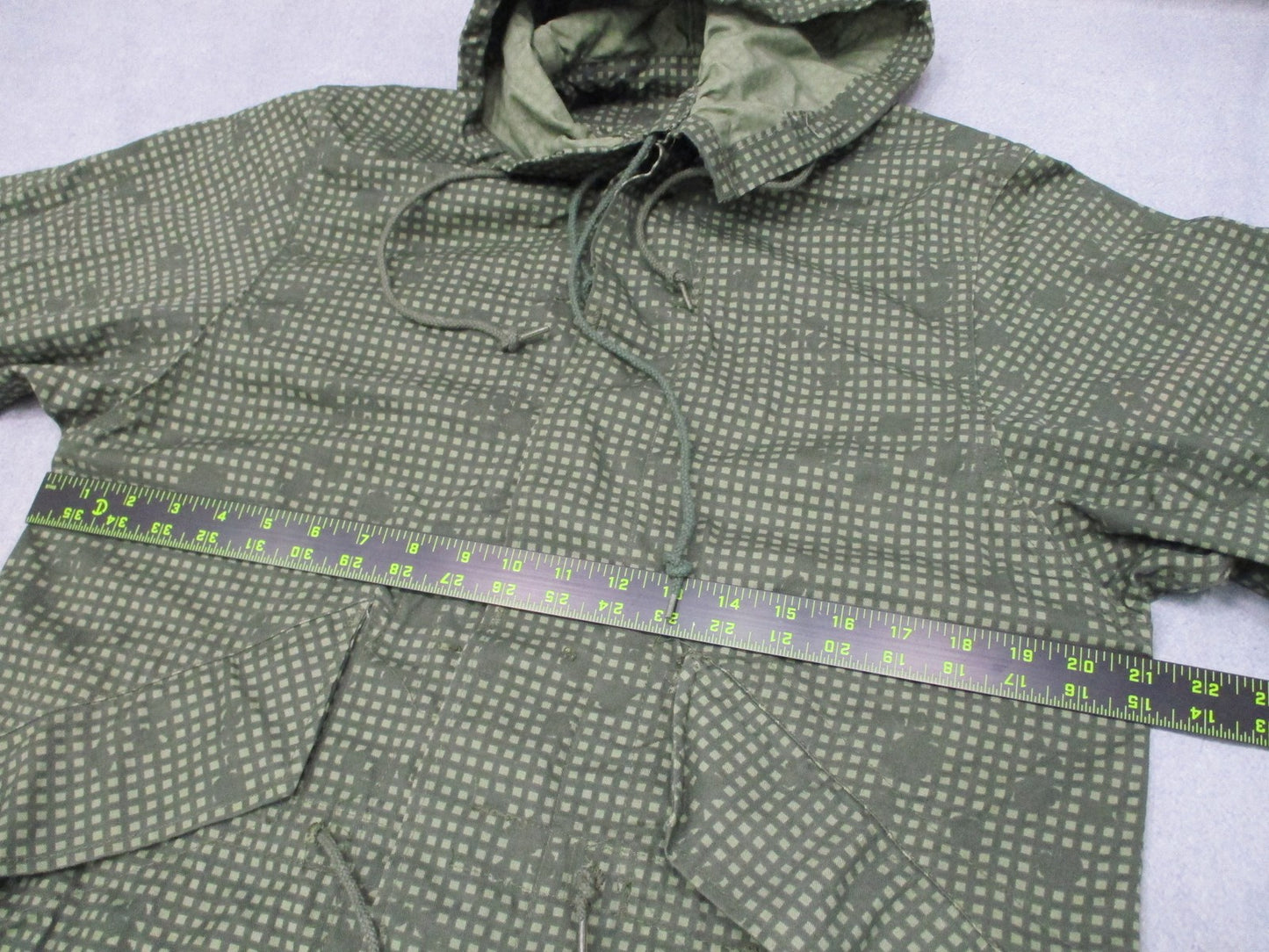 Vintage US Military Night Desert Camo Parka X-Small 1984 Surplus Jacket