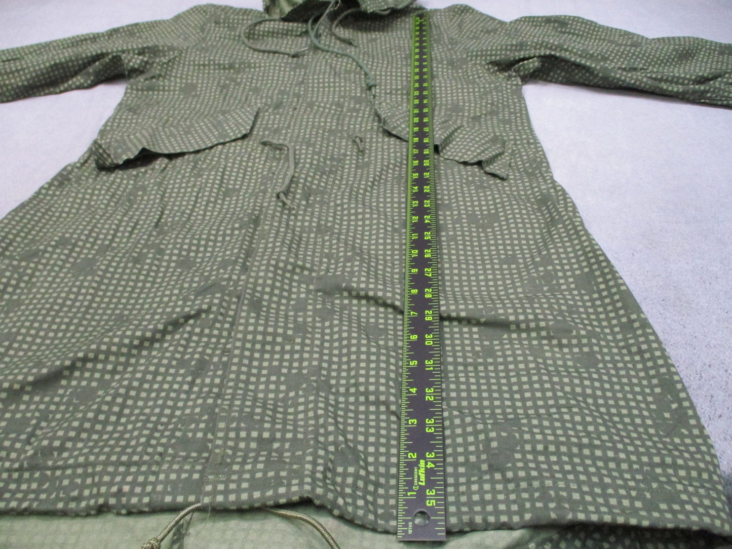 Vintage US Military Night Desert Camo Parka X-Small 1984 Surplus Jacket