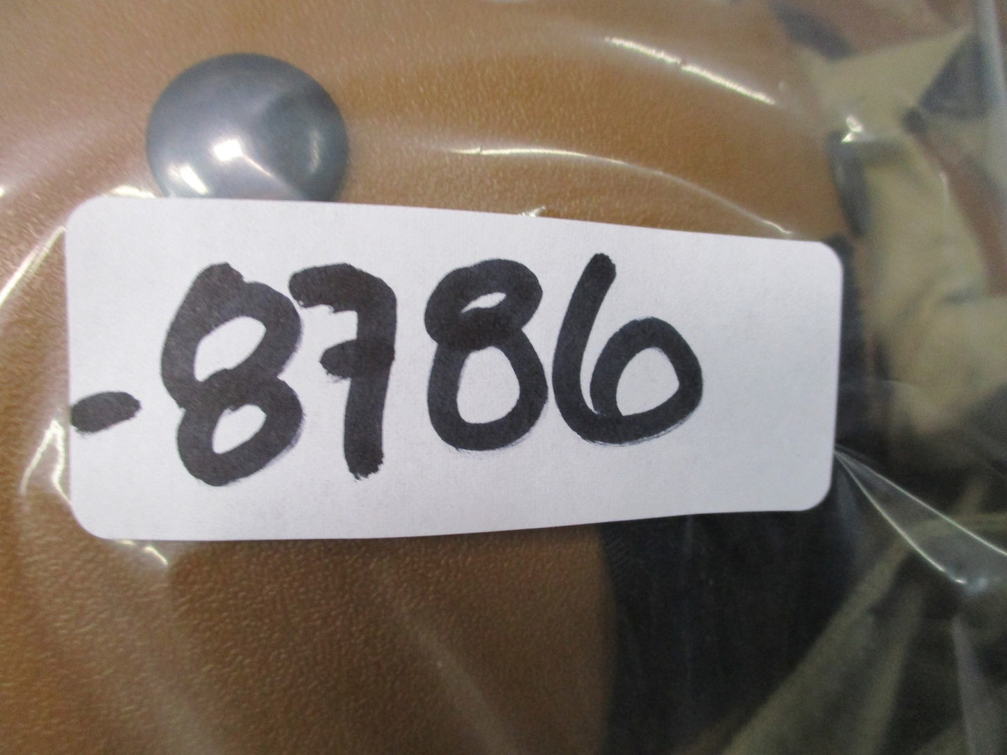US Military Flight Deck Crewman Helmet MIL-H-81735B Size 7 1/4 Tan Surplus