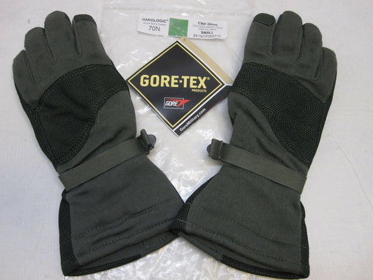 MASLEY MILITARY COLD WEATHER FLYERS GLOVES SMALL 70N CWF GORE-TEX NOMEX GLOVE