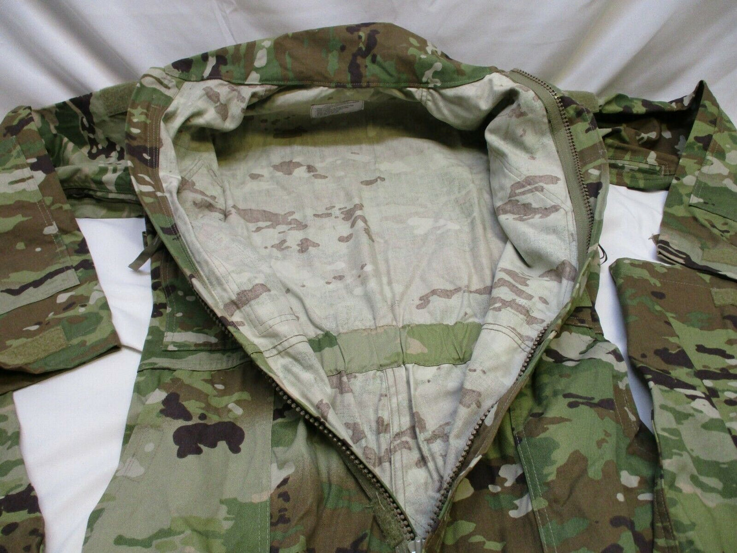 (S) NEW USGI ARMY OCP MECHANICS COVERALLS SMALL SCORPION MOTOR POOL OVERALL SUIT