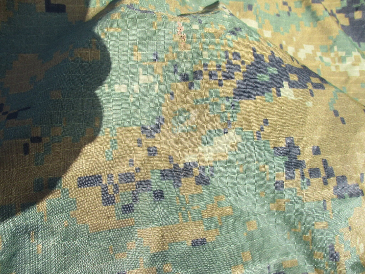 USMC Reversible Field Tarp MARPAT Woodland US Military Surplus Tent Shelter
