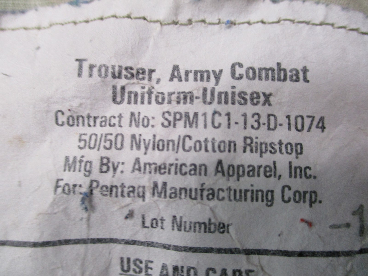 Army Combat Uniform Pants Scorpion OCP Ripstop Cargo Pants XL Regular ACU