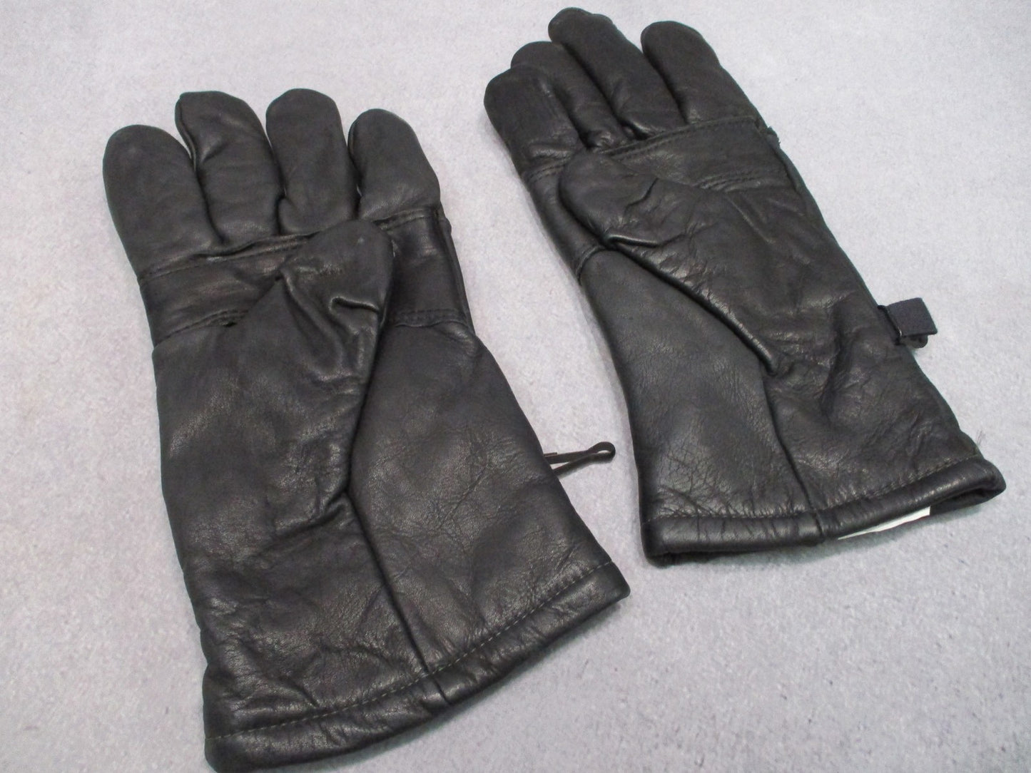 Military Intermediate Cold Wet Weather Leather Gloves Genco Size 5 Contract USA