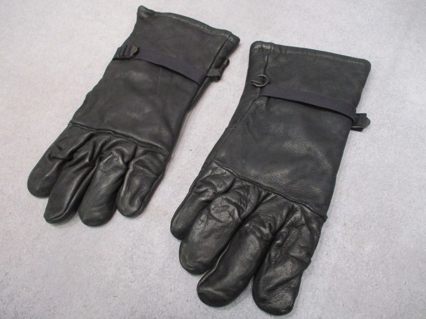 Military Intermediate Cold Wet Weather Leather Gloves Genco Size 5 Contract USA