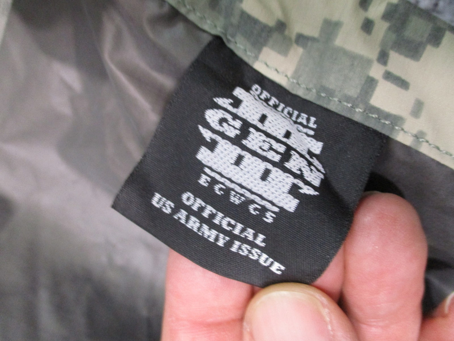 GEN3 ARMY ACU DIGITAL UCP GEN III LEVEL 6 COLD/WET JACKET LARGE/LONG GORE-TEX