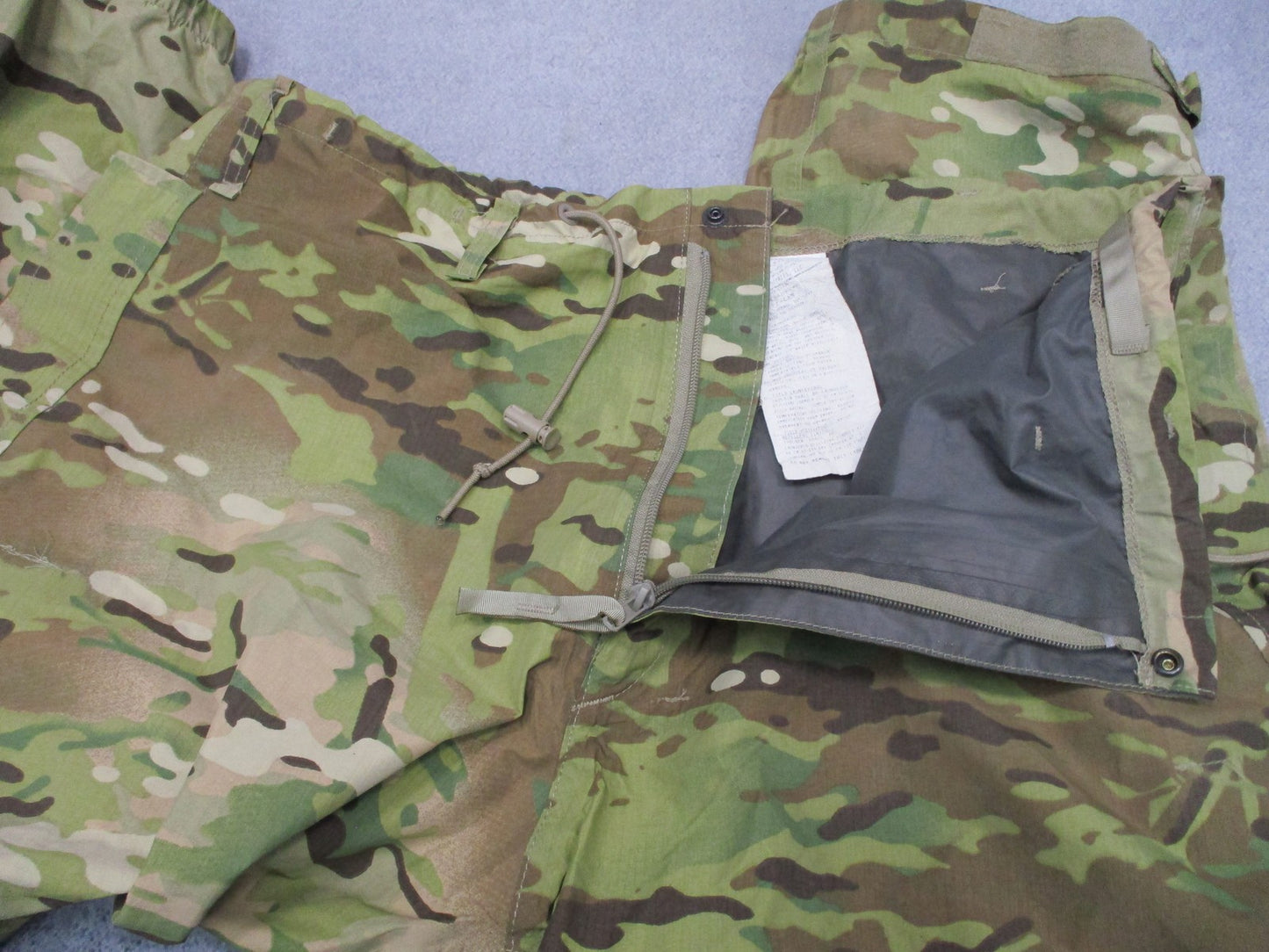 USGI Gen III Level 6 Gore-Tex Pants Multicam OCP Large Regular ECWCS Wet Weather