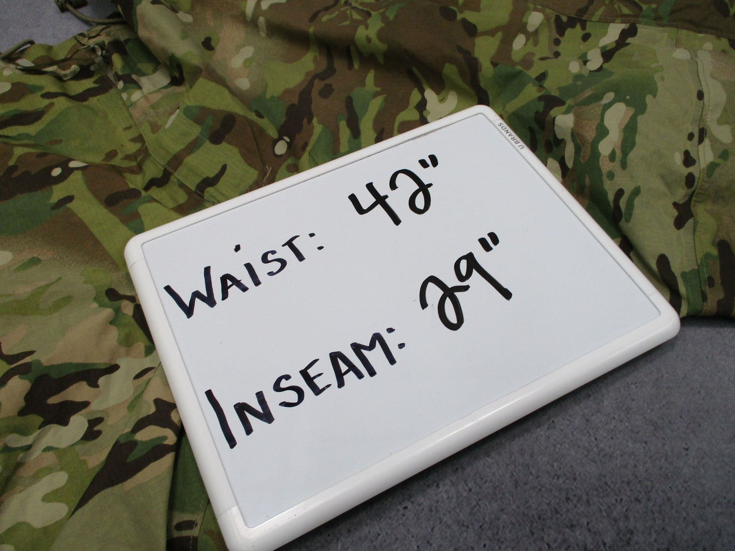 USGI Gen III Level 6 Gore-Tex Pants Multicam OCP Large Regular ECWCS Wet Weather