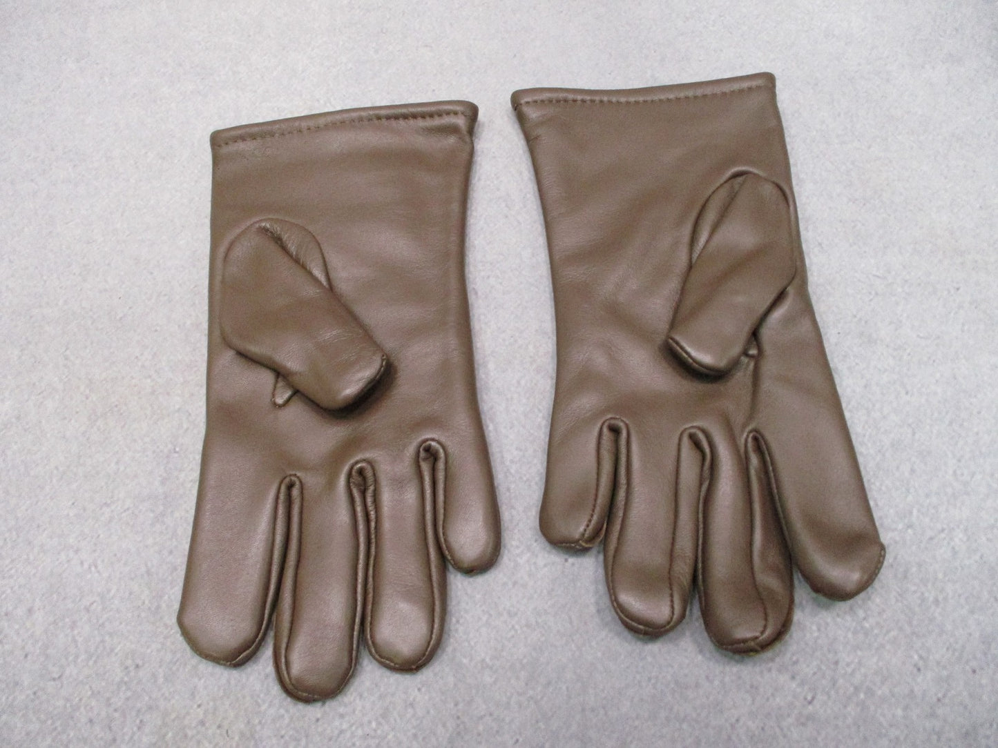 AGSU SPE1C1-19-D-1101 Leather Gloves XX-Small Walnut Heritage Sheepskin Lined