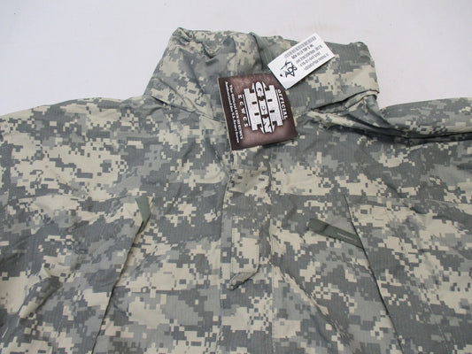 NEW ARMY ACU DIGITAL UCP GEN III LEVEL 6 COLD/WET JACKET MEDIUM/LONG GORE-TEX