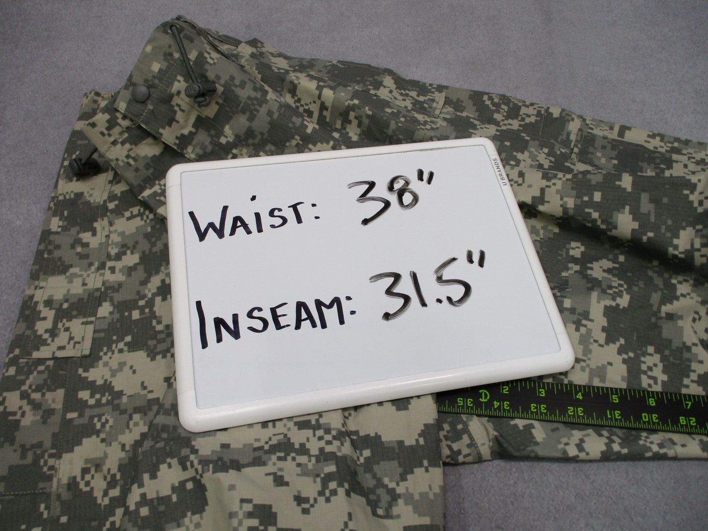 NEW GEN 3 ACU DIGITAL GORE-TEX PANTS LEVEL 6 TROUSERS WET WEATHER PANTS MED/LONG
