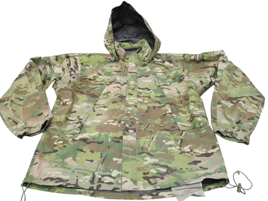 ARMY OCP MULTICAM LEVEL 6 COLD/ WET WEATHER JACKET MEDIUM/LONG GEN III RAIN TOP