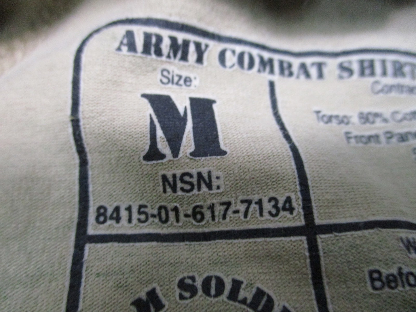 USGI Army Combat Shirt FR Multicam Medium ACS 8415-01-617-7134 Flame Resistant