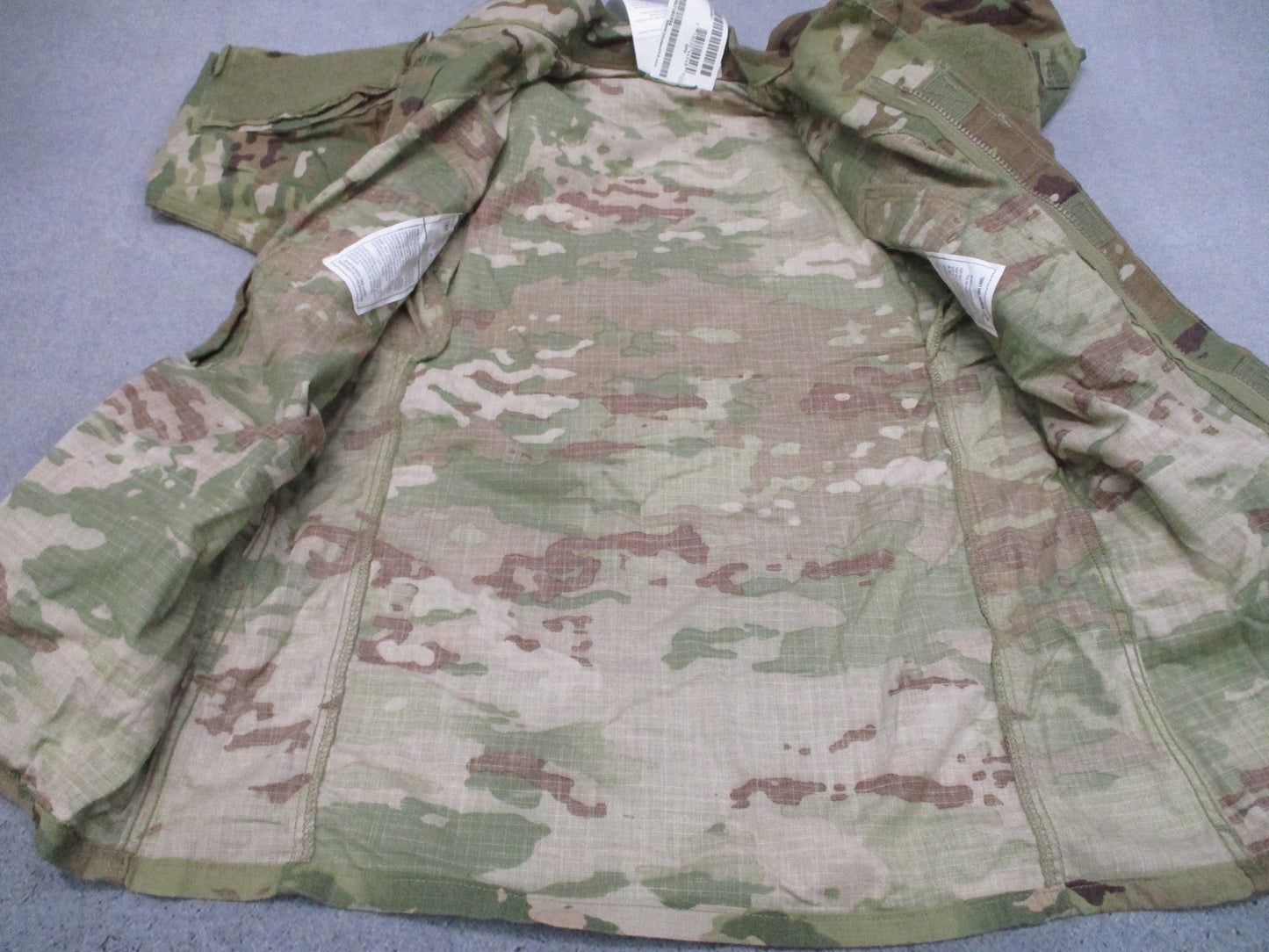 USGI Army FRACU Scorpion OCP Combat Coat X-Small Regular NWT 8415-01-598-9967 FR
