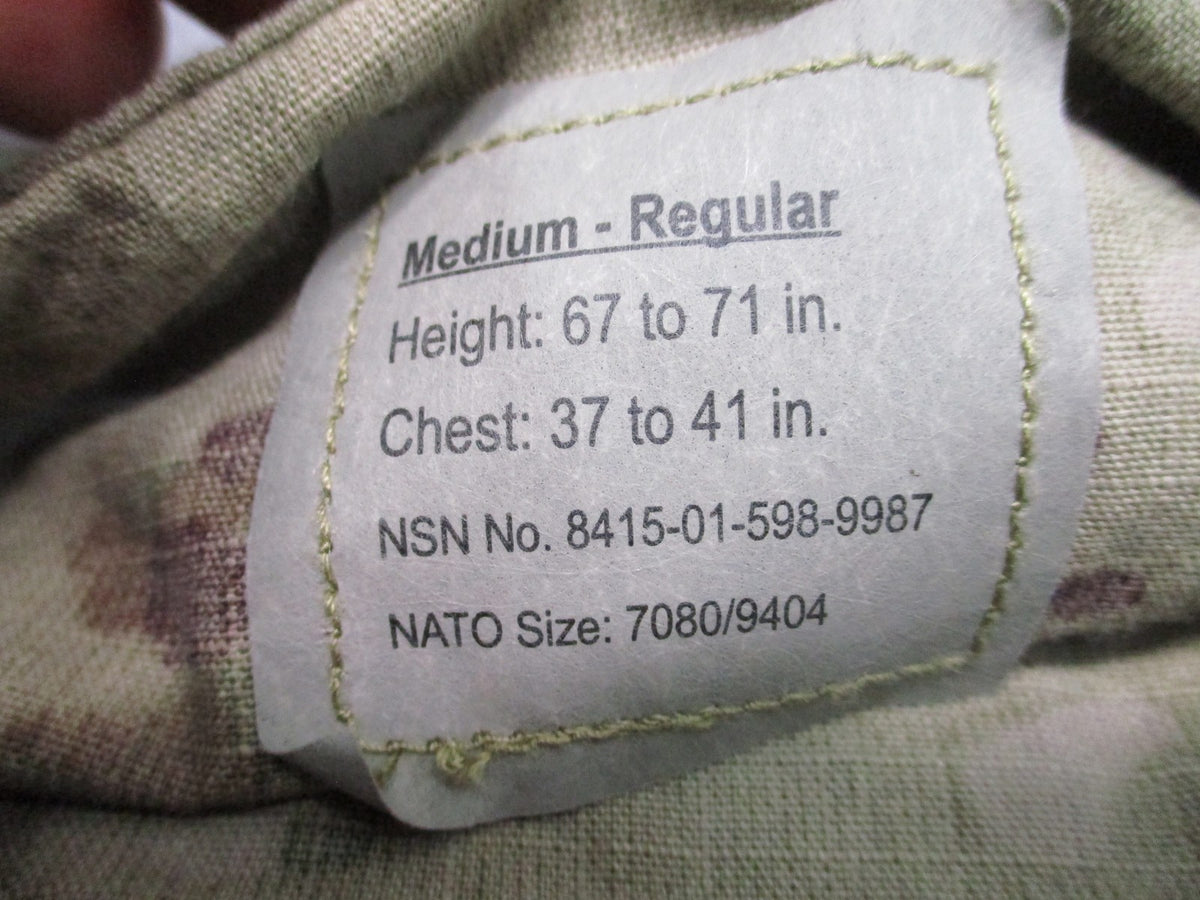 USGI Army FRACU Scorpion OCP Combat Coat Medium Regular NWT 8415-01-598-9987 FR
