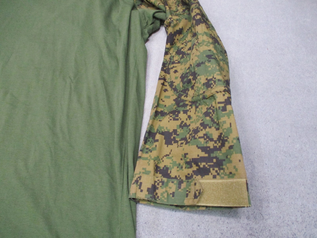 Rothco Tactical Combat Shirt Digital Woodland Camo Olive Drab Size 3XL