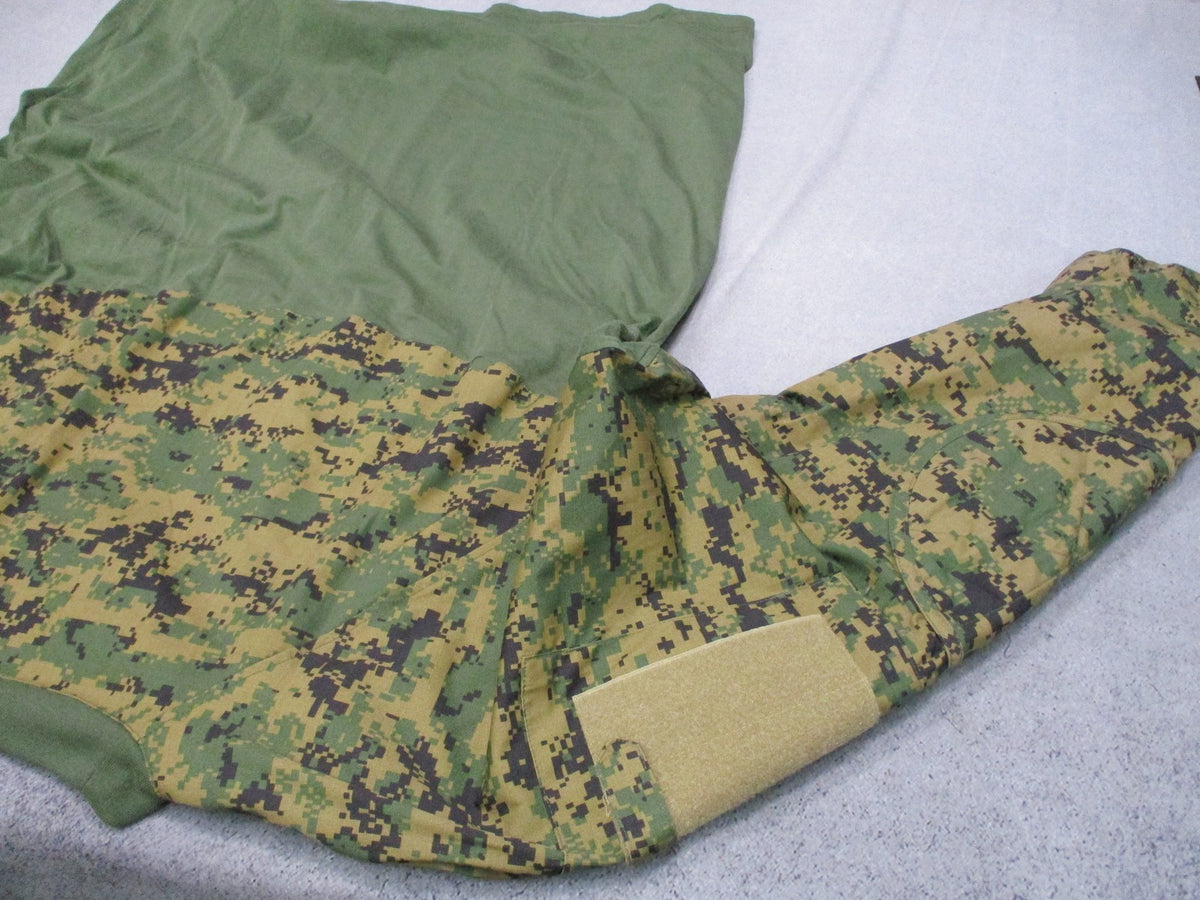Rothco Tactical Combat Shirt Digital Woodland Camo Olive Drab Size 3XL