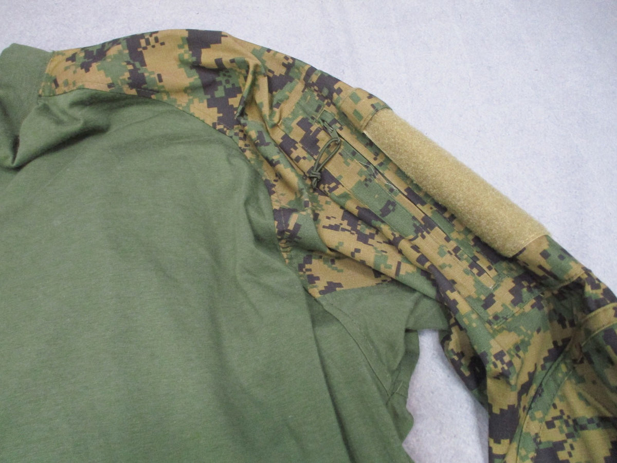 Rothco Tactical Combat Shirt Digital Woodland Camo Olive Drab Size 3XL