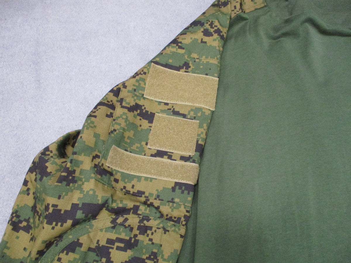 Rothco Tactical Combat Shirt Digital Woodland Camo Olive Drab Size 3XL