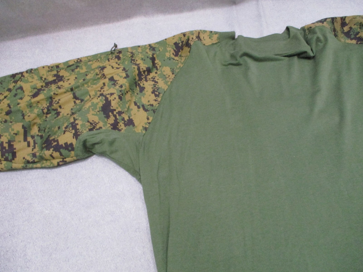 Rothco Tactical Combat Shirt Digital Woodland Camo Olive Drab Size 3XL