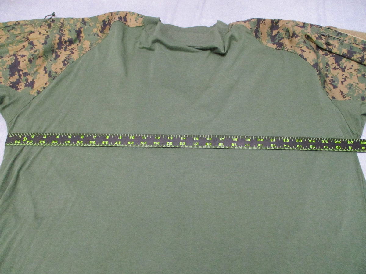 Rothco Tactical Combat Shirt Digital Woodland Camo Olive Drab Size 3XL