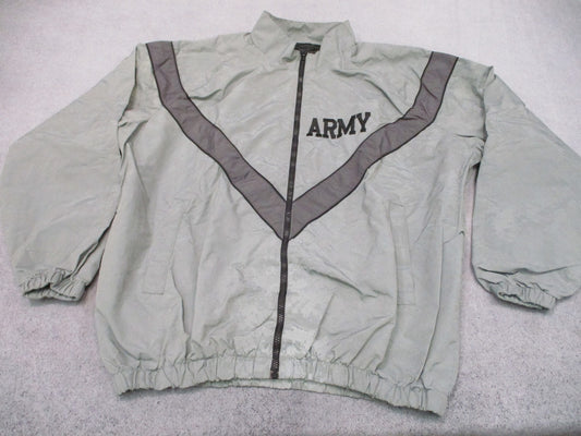 US Army IPFU jacket Large Long Skilcraft windbreaker