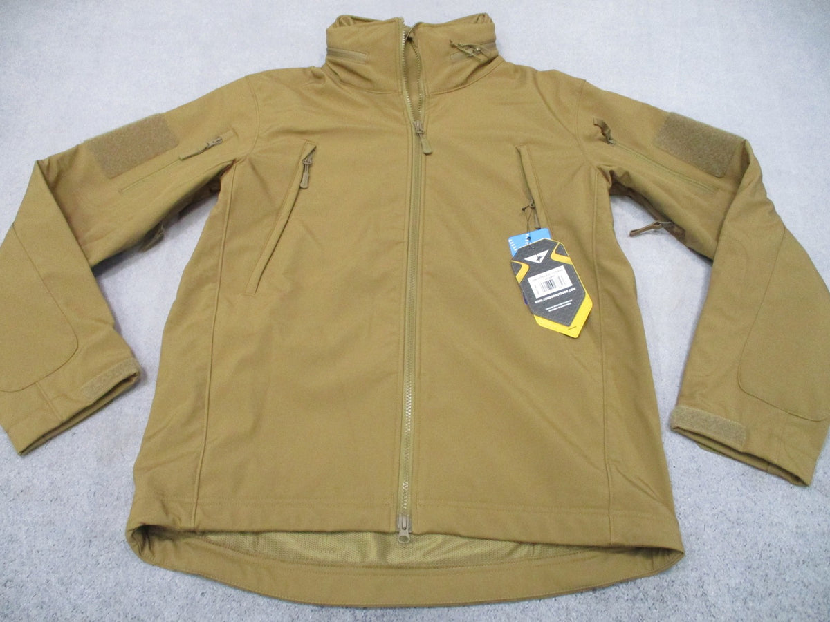 Condor Summit soft shell jacket Coyote Brown size Medium