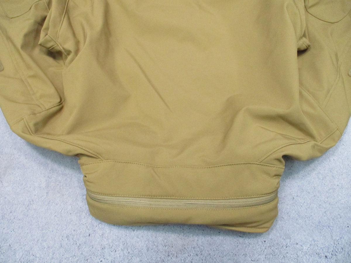 New Condor Summit Soft Shell Jacket Coyote Brown Tactical Military Coat Size M