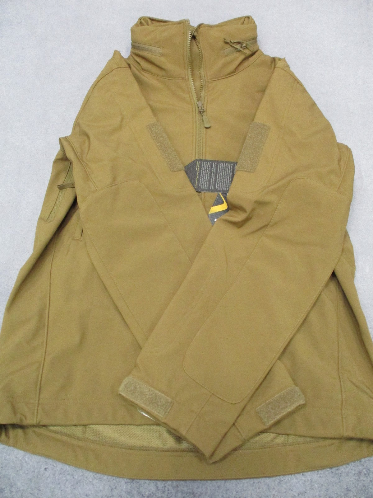 New Condor Summit Soft Shell Jacket Coyote Brown Tactical Military Coat Size M