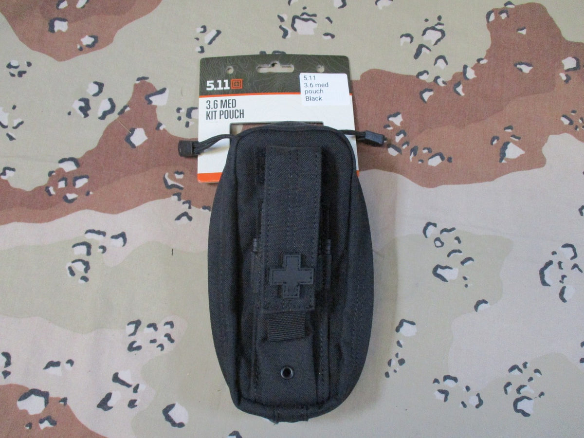 5.11 Tactical 3.6 Med Kit Pouch IFAK MOLLE Black New