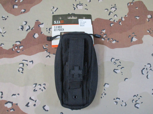 5.11 Tactical 3.6 Med Kit Pouch IFAK MOLLE Black New