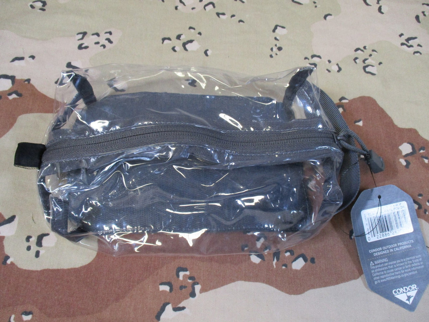 Condor VA Vinyl Pouch Tactical Utility Bag 221217-027 hook and loop organizer