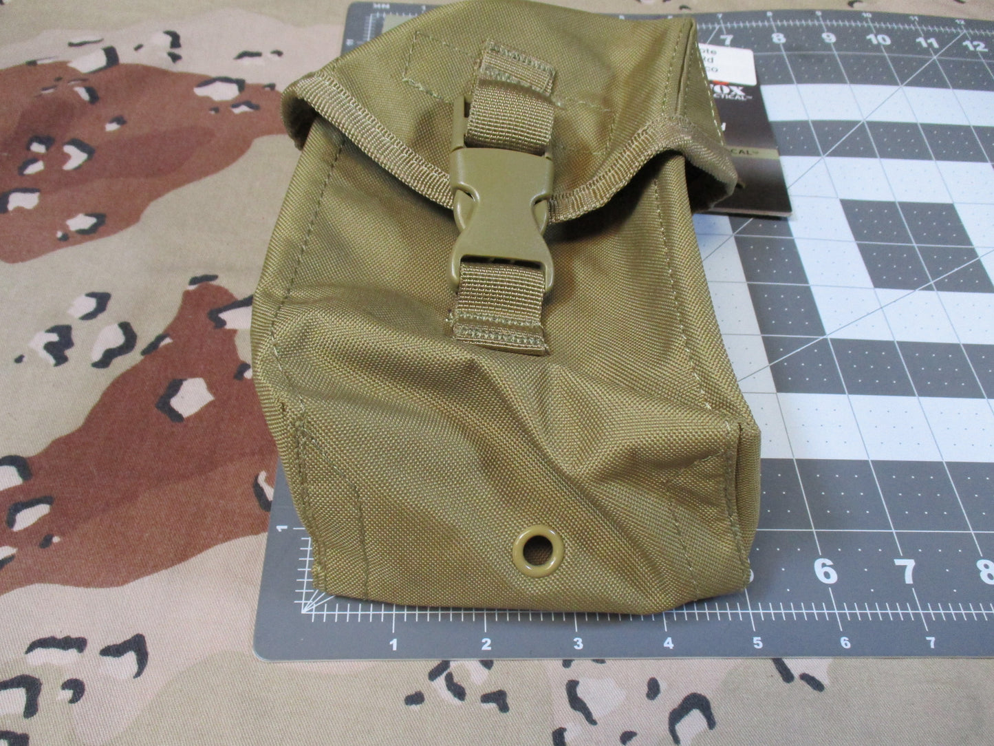 Fox Tactical 100rd SAW / IFAK Pouch – Coyote, Brand New w/ Tag Attached