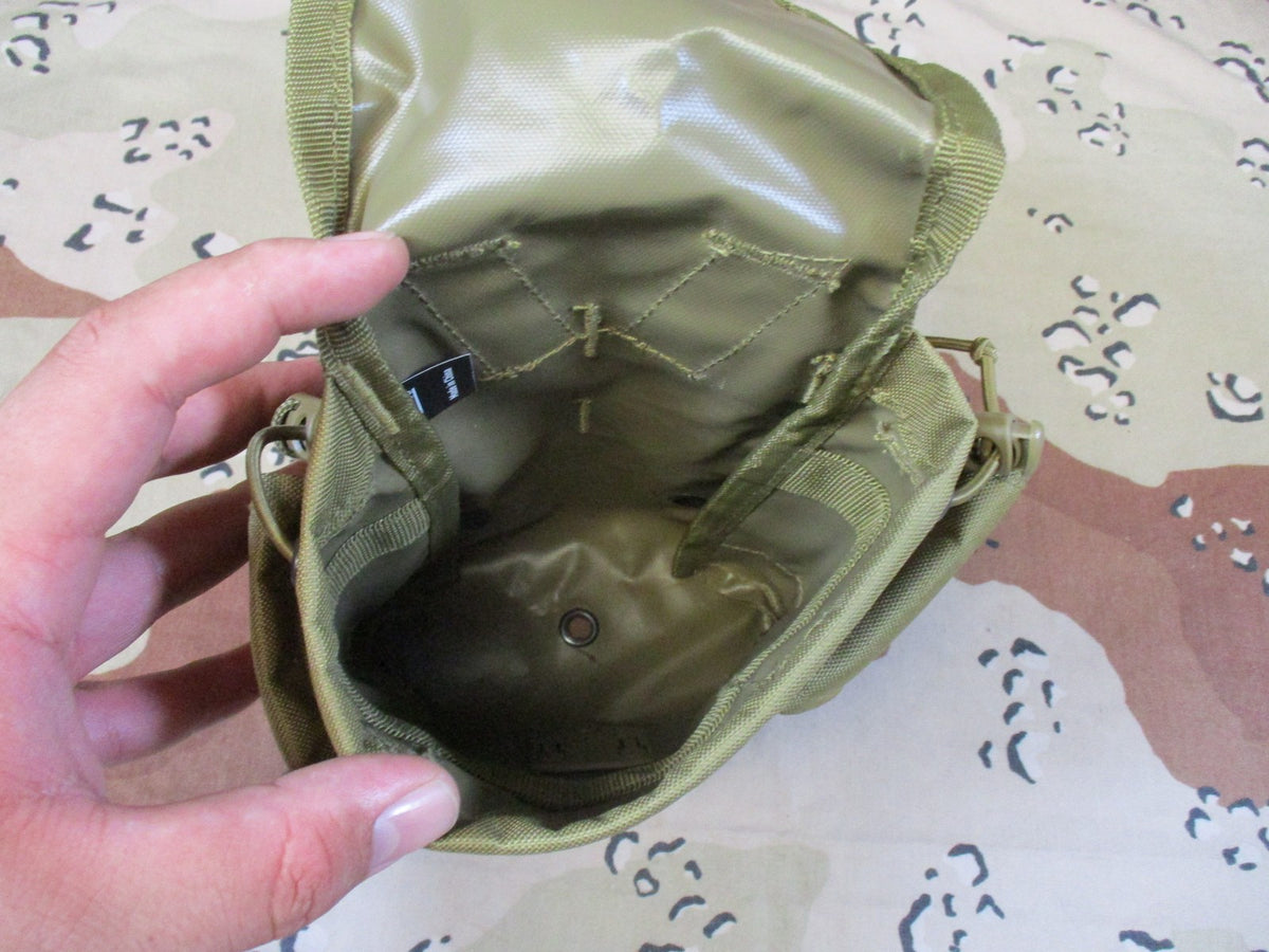 New Rothco Coyote Brown MOLLE Canteen Cover Tactical Pouch Utility Bag