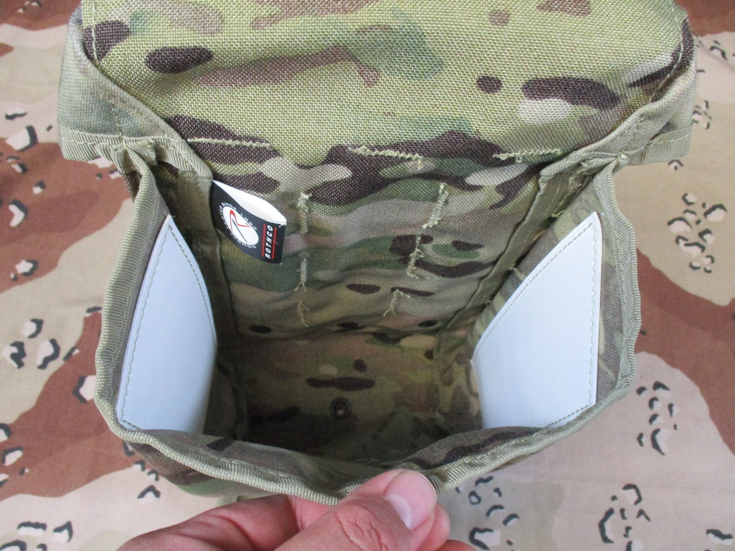 New Rothco MultiCam MOLLE 200rd pouch saw gunner pouch