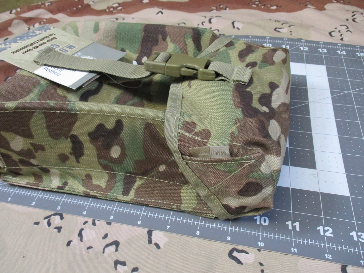 New Rothco MultiCam MOLLE 200rd pouch saw gunner pouch