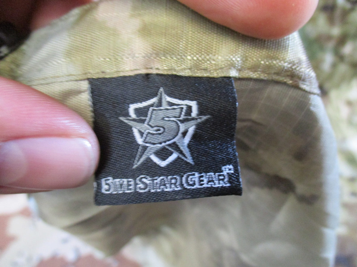 5ive Star Gear Multicam Poncho with liner woobie sleeping bag survival set