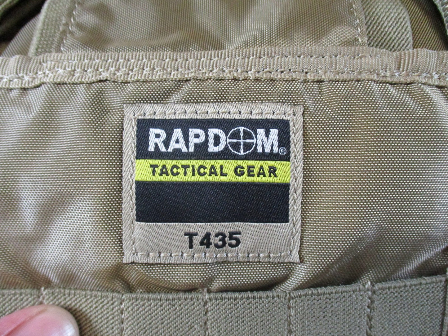 Rapdom T435 Tactical MOLLE Utility Pouch Cordura MultiCam Pattern IFAK pouch