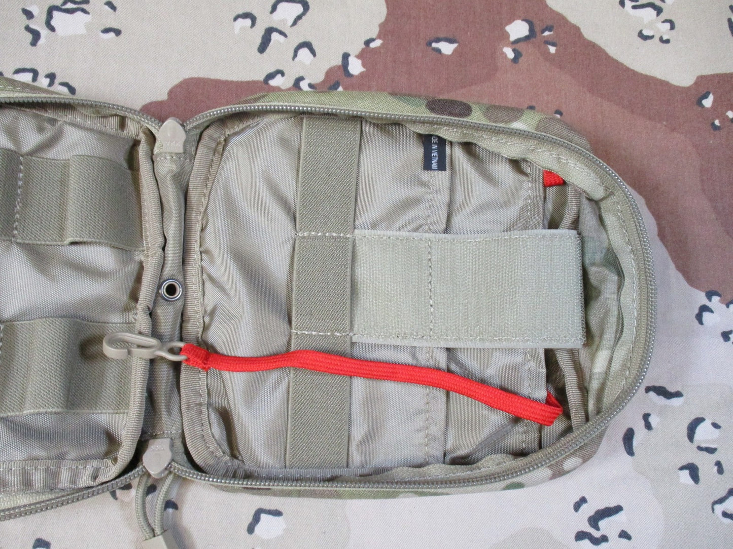 Rapdom T435 Tactical MOLLE Utility Pouch Cordura MultiCam Pattern IFAK pouch