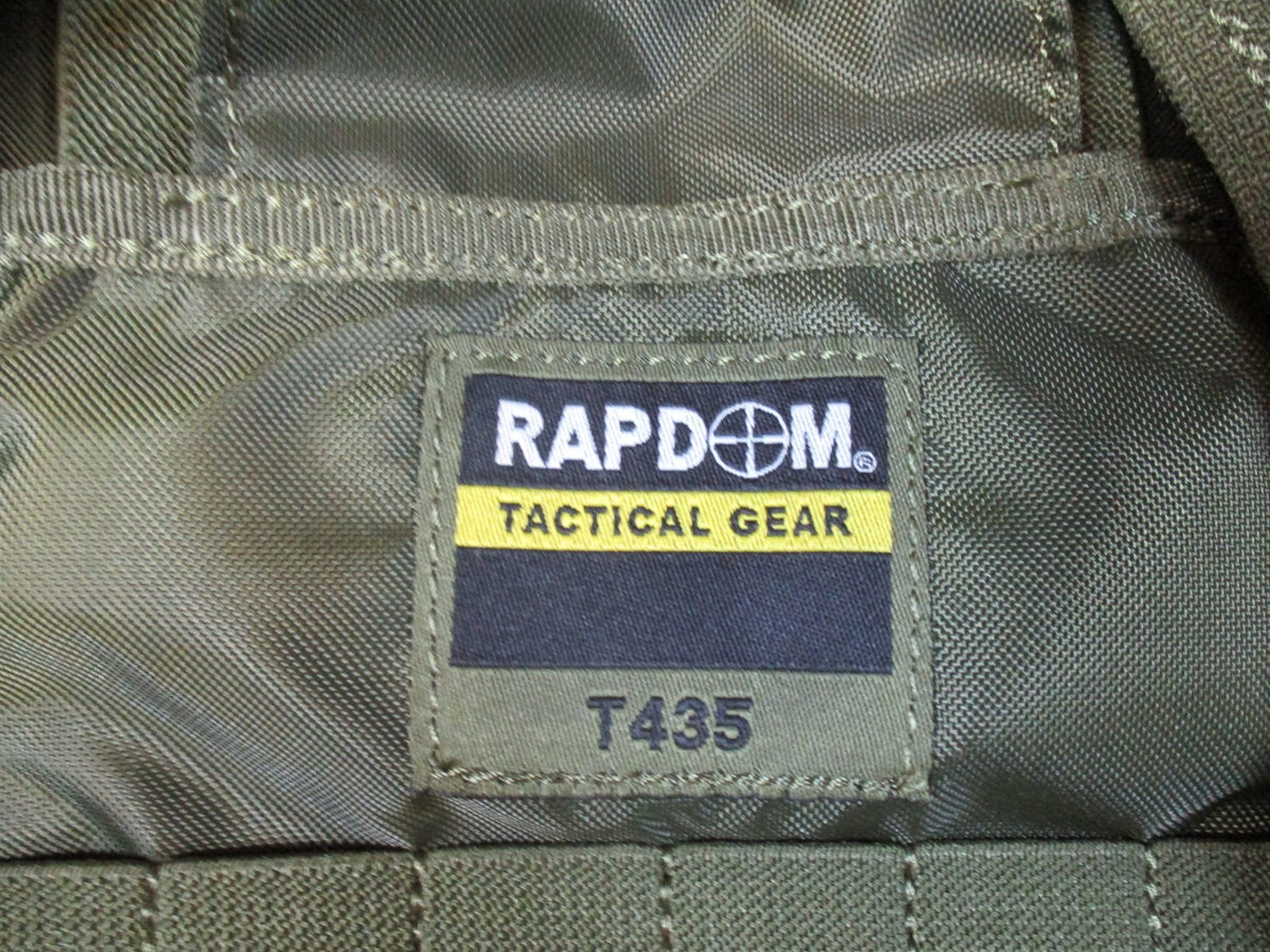 Rapdom T435 Tactical MOLLE Utility Pouch OD Green Cordura Gear IFAK pouch
