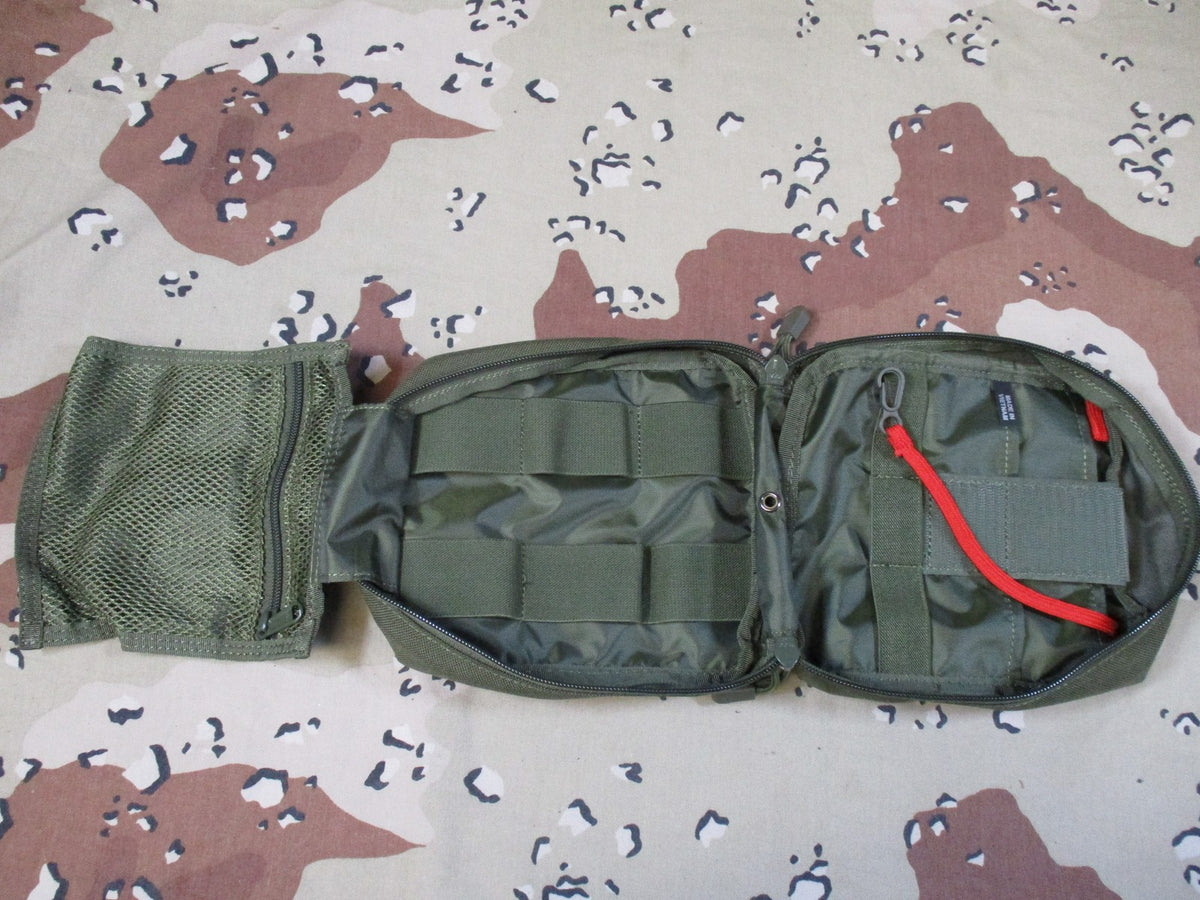Rapdom T435 Tactical MOLLE Utility Pouch OD Green Cordura Gear IFAK pouch