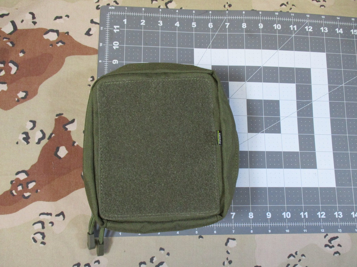 Rapdom T435 Tactical MOLLE Utility Pouch OD Green Cordura Gear IFAK pouch