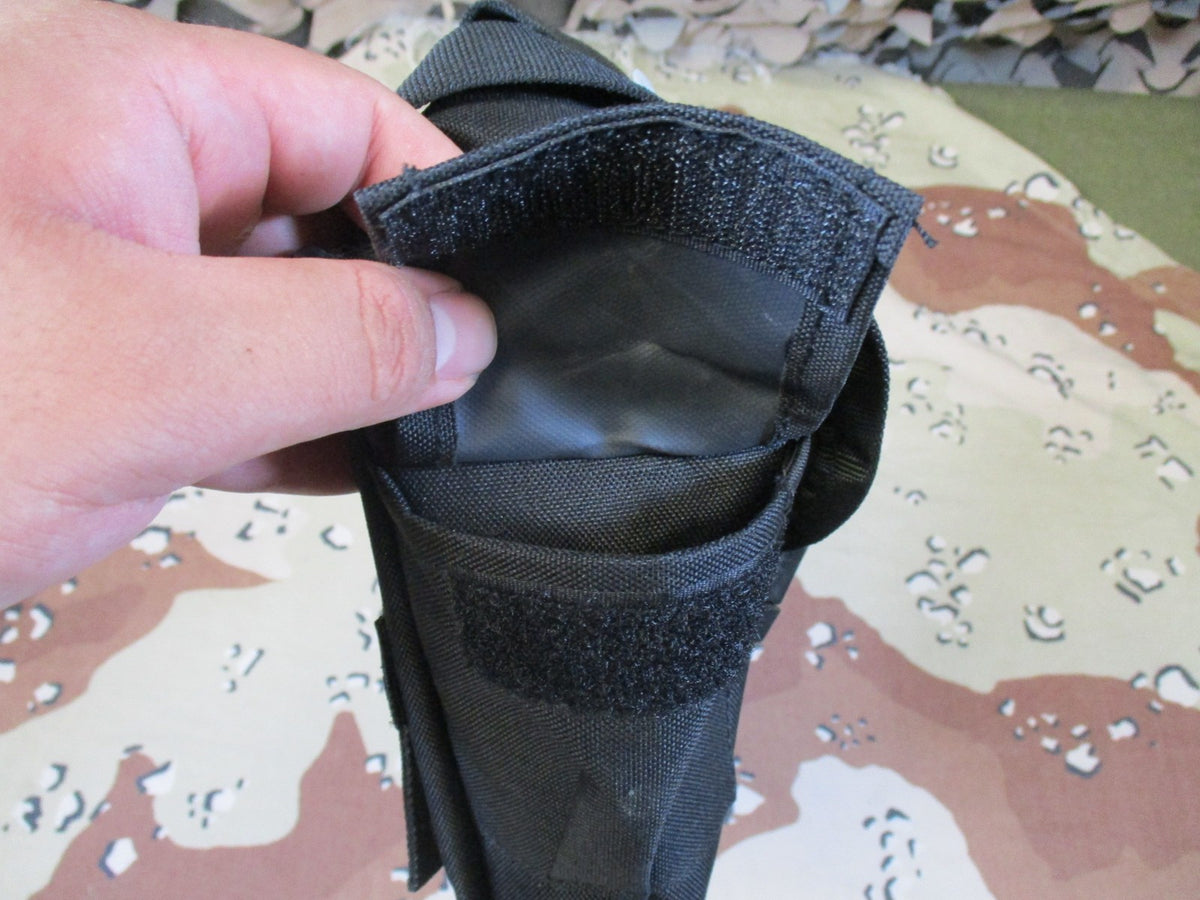 New Rothco MOLLE Canteen Cover Pouch Black Tactical Gear Military Style