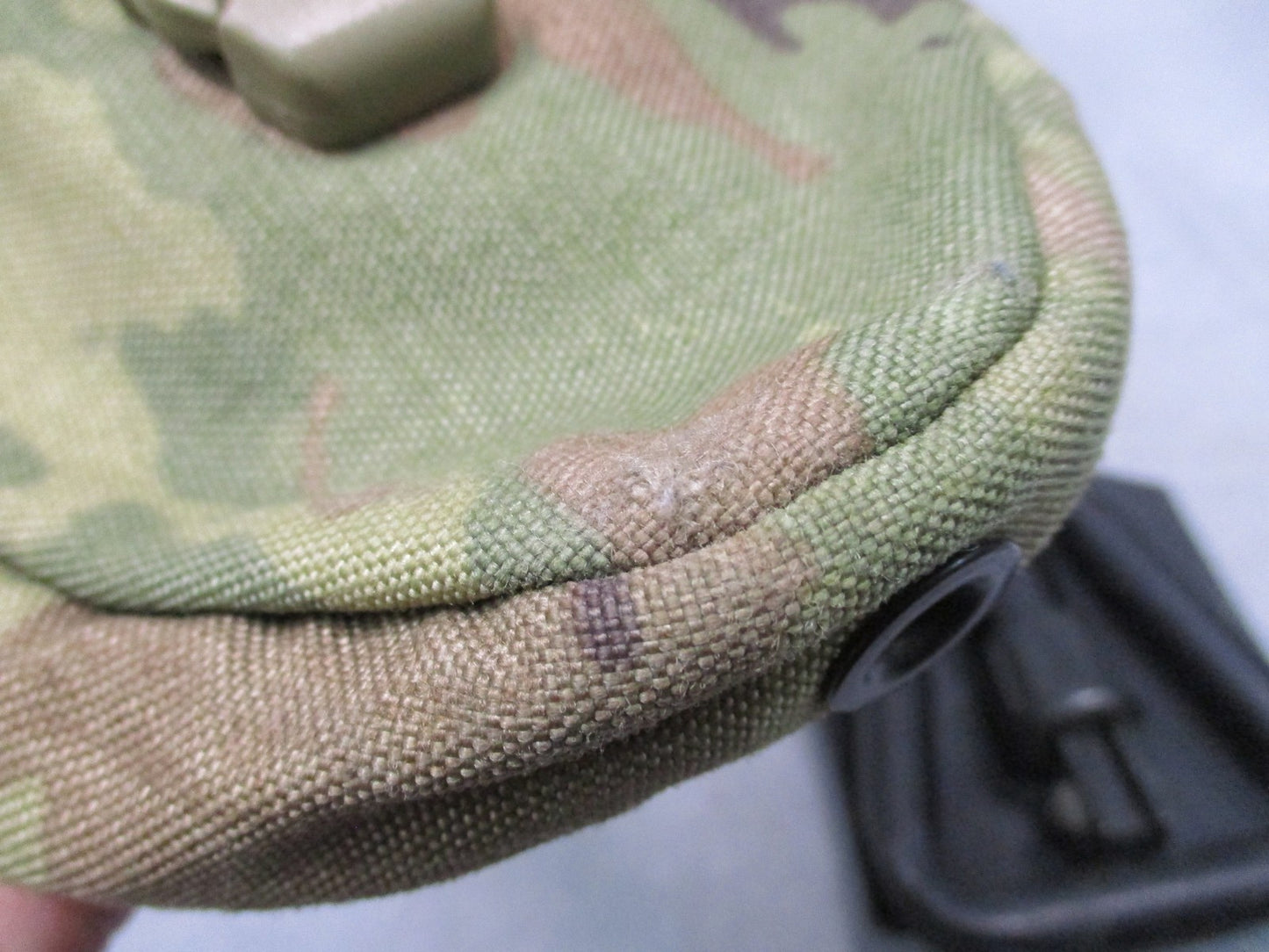 US Military Issue Tri-Fold E-Tool Shovel with Scorpion OCP w2 MOLLE II Pouch