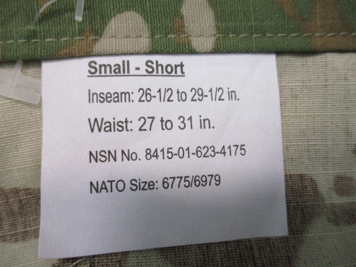 Current Regulation Army Combat Uniform ACU Trousers Scorpion OCP 35x29  Ripstop
