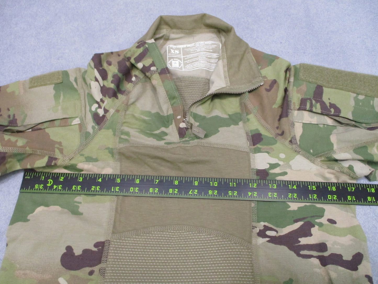 Genuine US Army Combat Shirt Flame Resistant Scorpion XS OCP 8415-01-642-0079