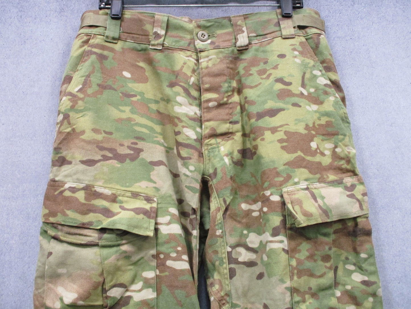 US Army Combat Pants Flame Resistant Multicam Medium Short Knee Pad Ready