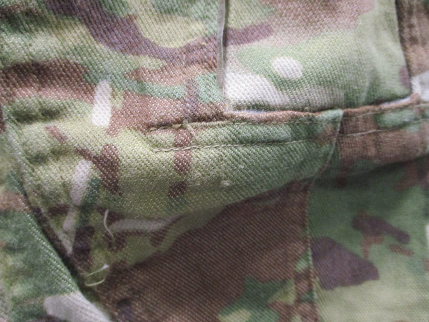US Army Combat Pants Flame Resistant Multicam Medium Short Knee Pad Ready