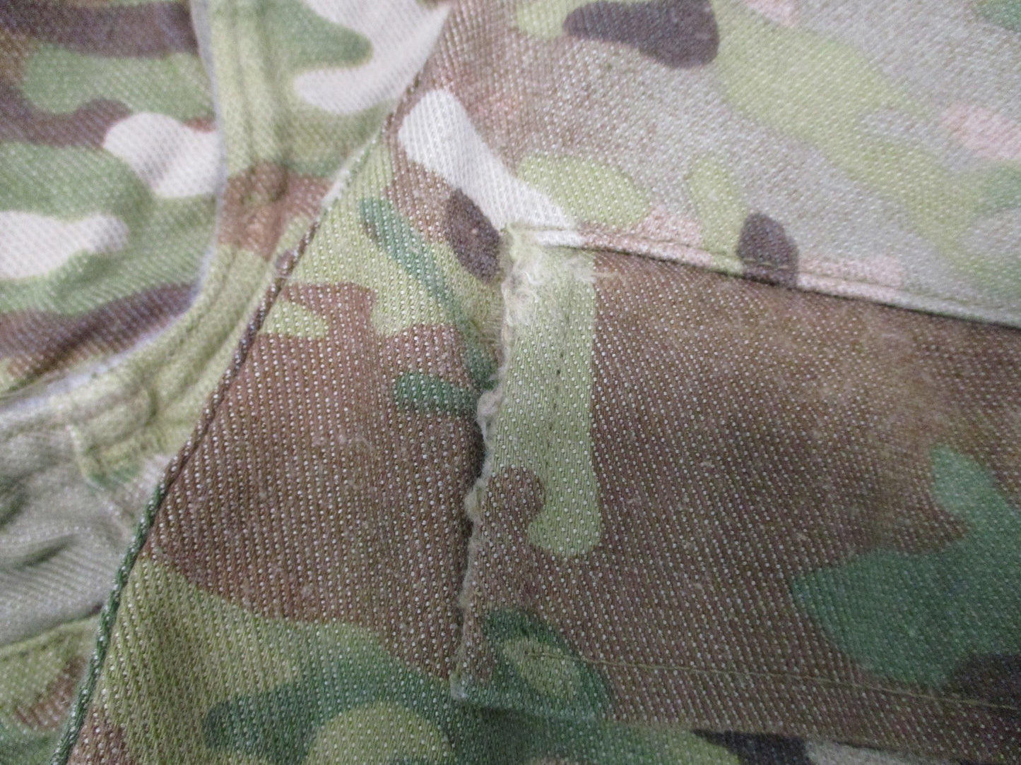 US Army Combat Pants Flame Resistant Multicam Medium Short Knee Pad Ready